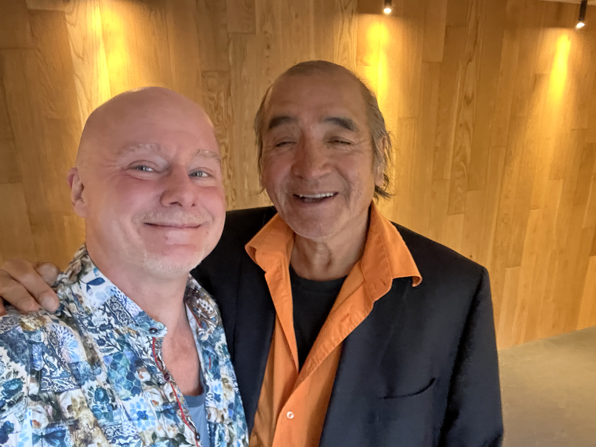 Craig Francis with Tomson Highway