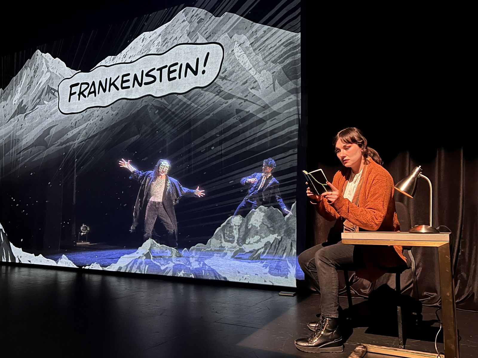 FRANKENSTEIN: A Living Comic Book