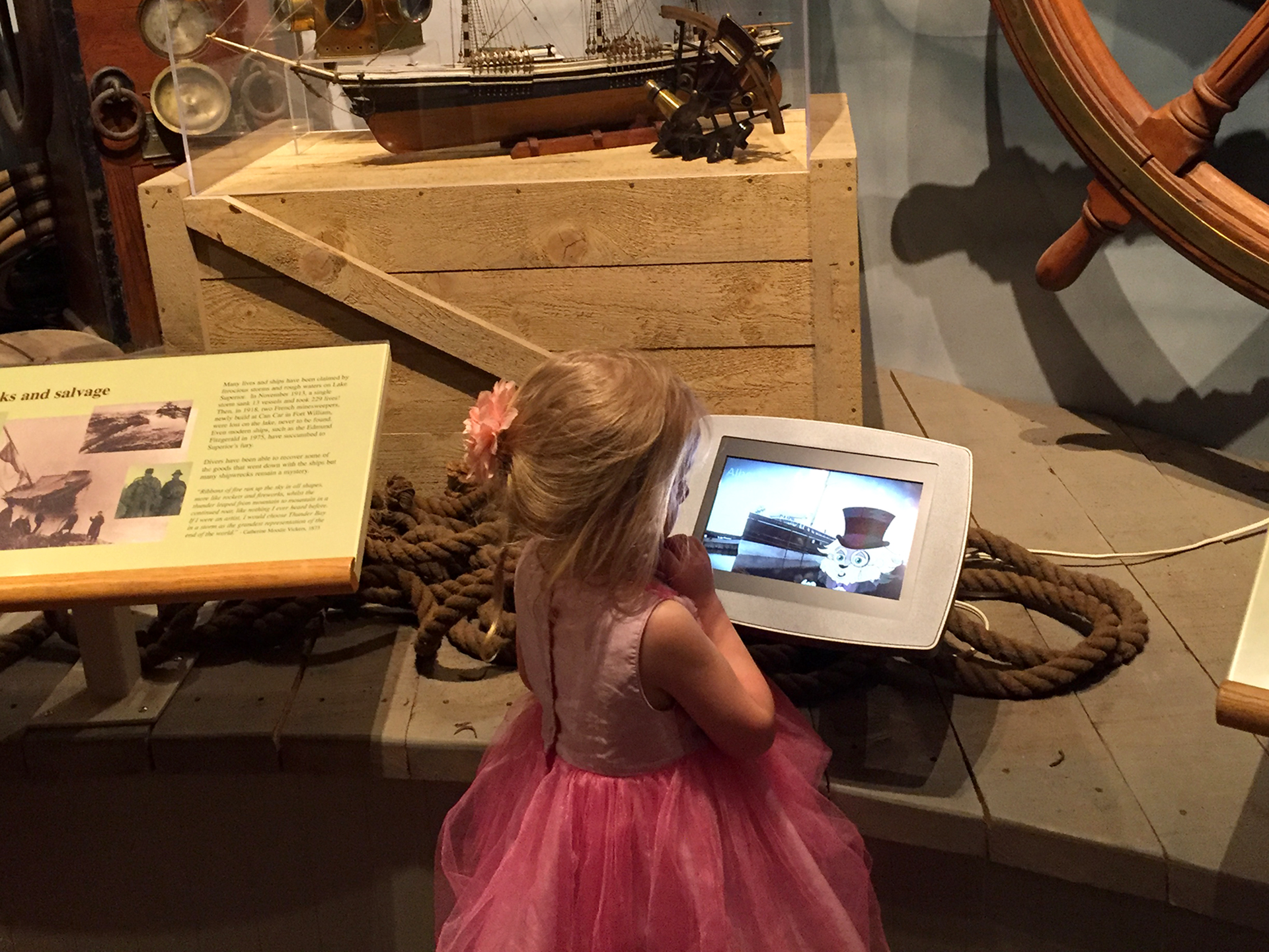 A Tail of Two Cities: Jerry Muskrat Visits The Thunder Bay Museum