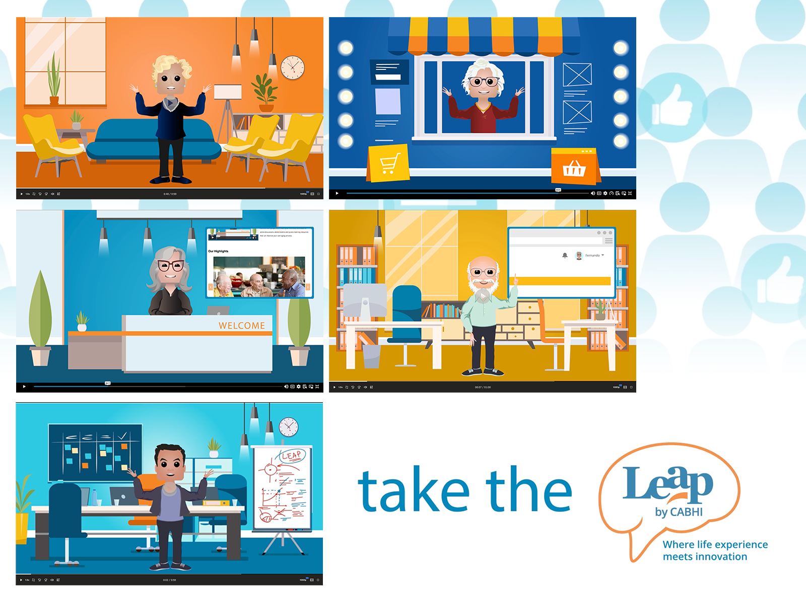 Animated Onboarding Videos for the LEAP Platform